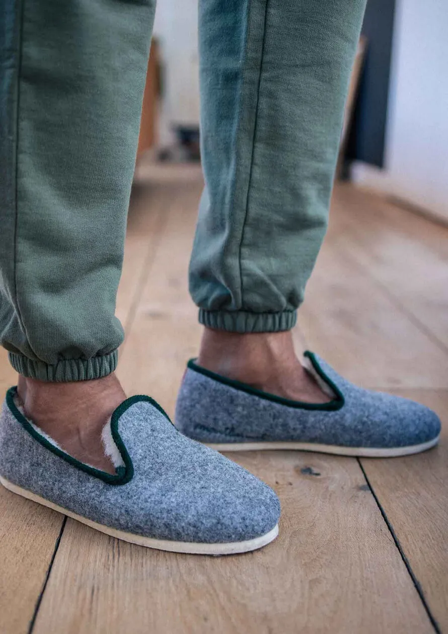 chaussons martin gris