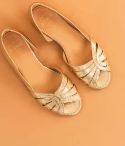 Ballerines Soline Platine - 125 €