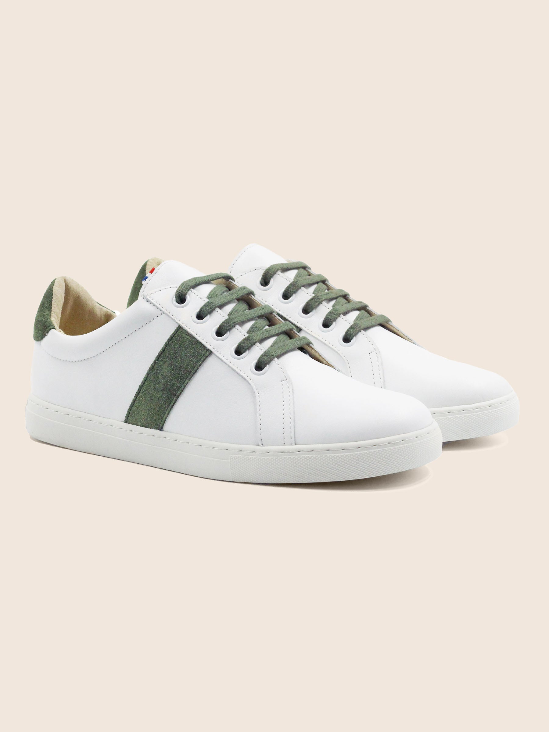 baskets made in france cuir blanc kaki 1.jpg baskets made in france cuir blanc kaki 1.jpg