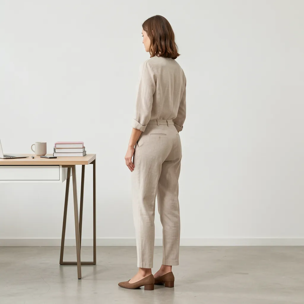 quel chaussure avec pantalon en lin