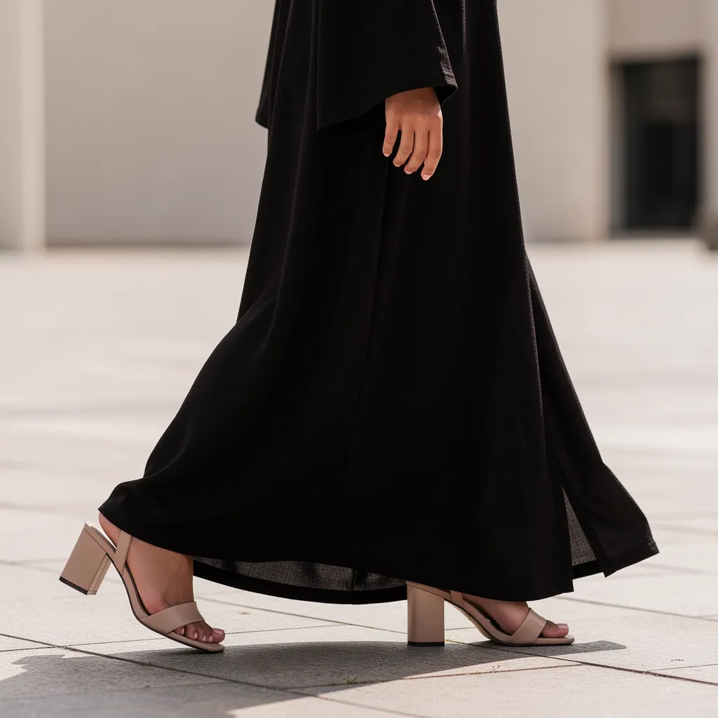 quelle chaussure avec abaya