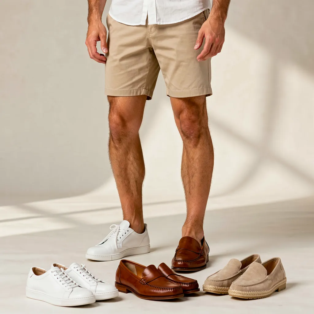 quelle chaussure avec un short homme