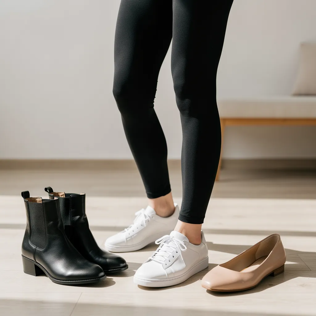 quelles chaussures avec legging