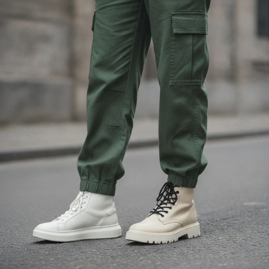 quelles chaussures avec un pantalon cargo
