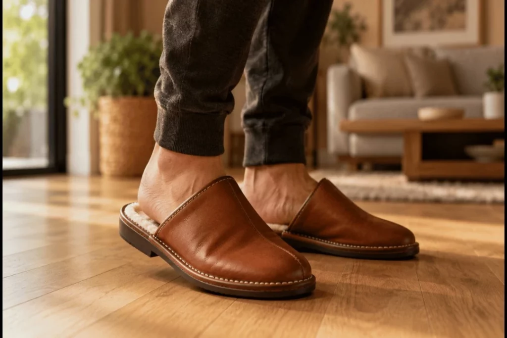 Comment choisir un chausson en cuir pour homme ? 9 critères pour investir dans un modèle durable et confortable