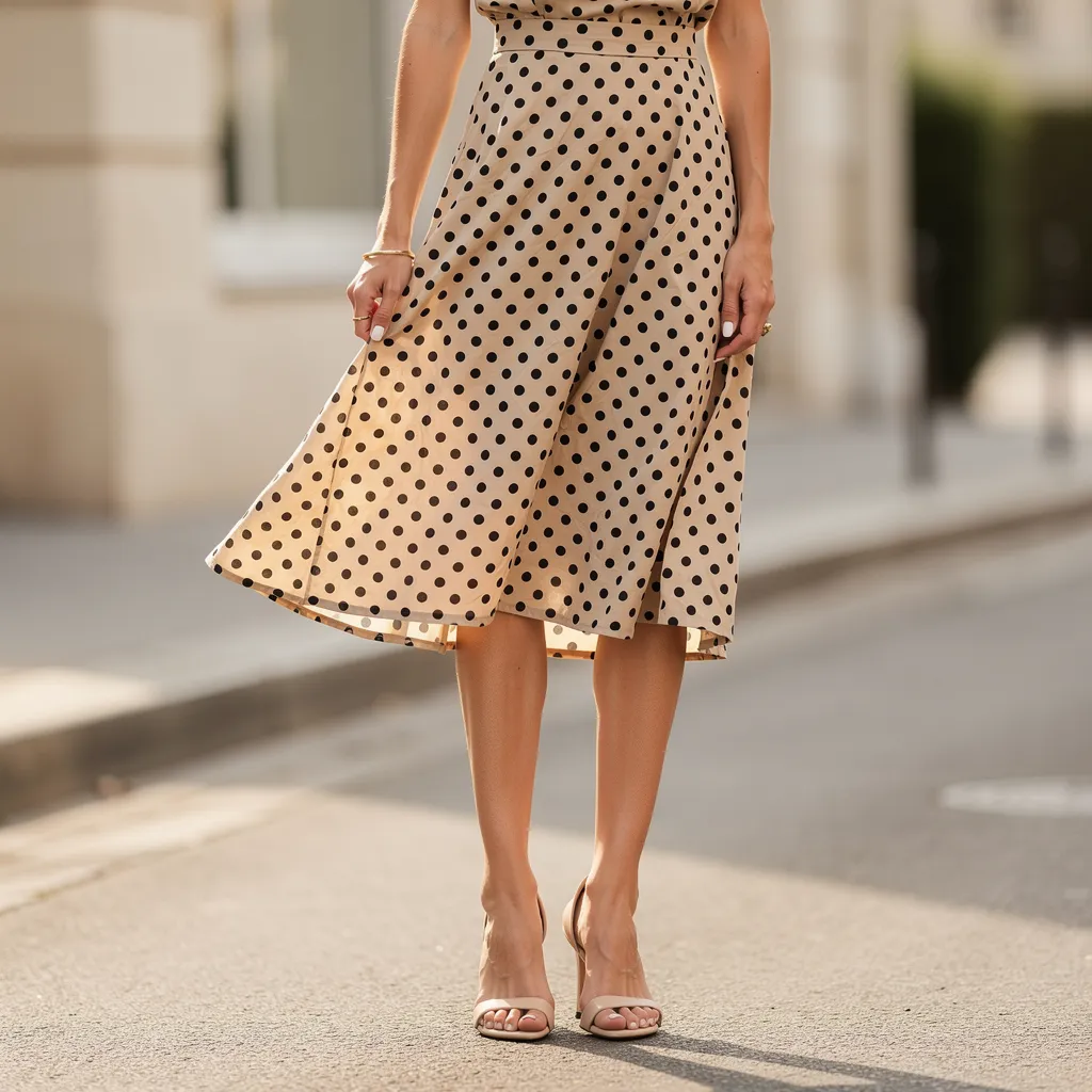 quelle chaussure avec robe à pois