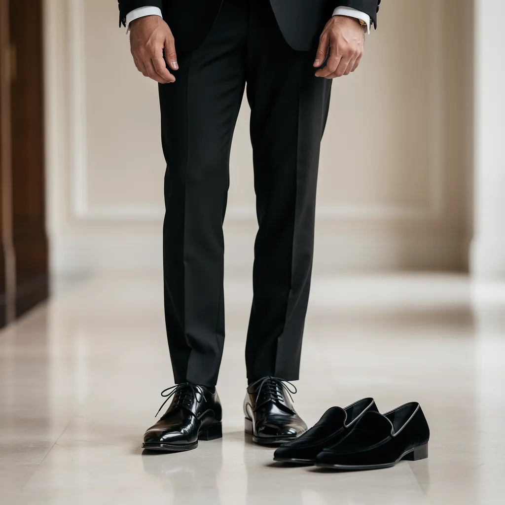quelle chaussure avec un smoking homme